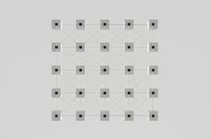 Interconnected systems show schematically how workflows work.